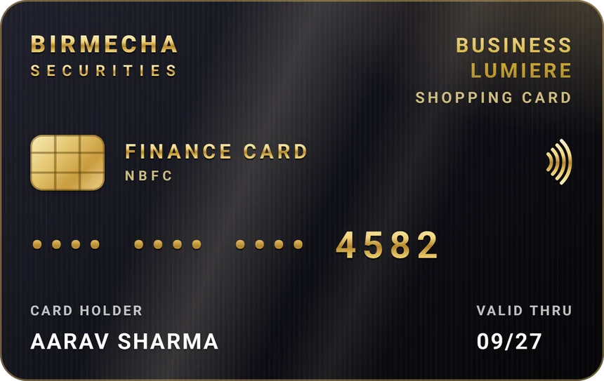 Business Lumiere card